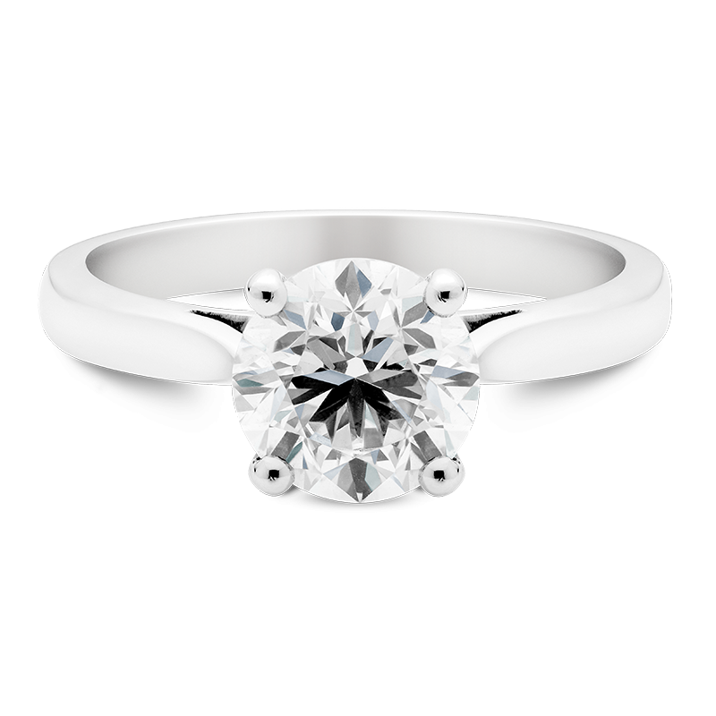 Round Brilliant Cut Solitaire, 2.01ct