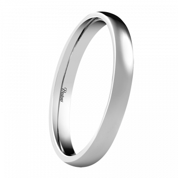 Light-Medium Classic Court, 18ct White Gold