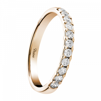 Classic Court, Diamond Set, 18ct Rose Gold