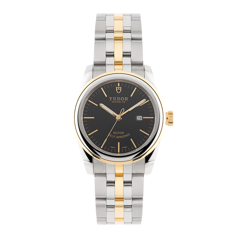 TUDOR, Glamour Date, Steel and Yellow Gold