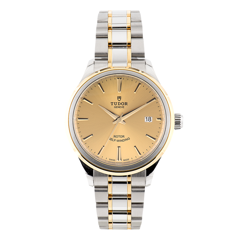 TUDOR, Style, Steel and Yellow Gold