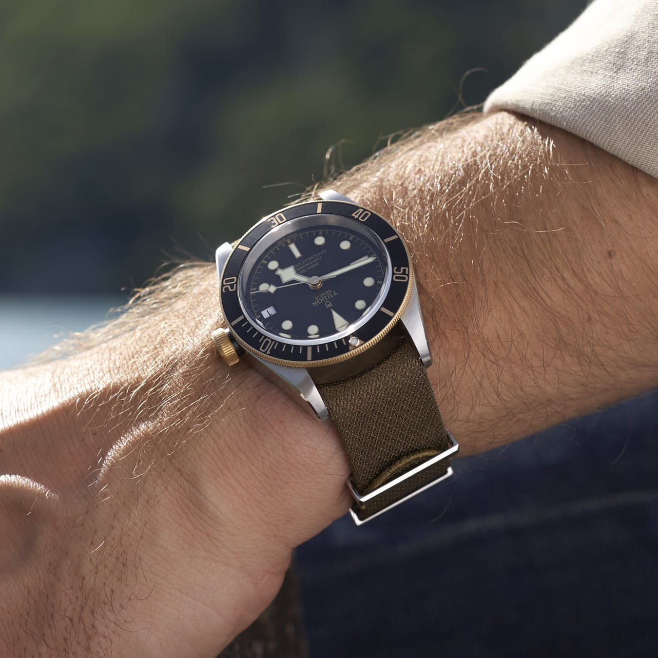 TUDOR Black Bay S&G 41mm steel case with polished and satin finish - M79733N-0005 at Prestons