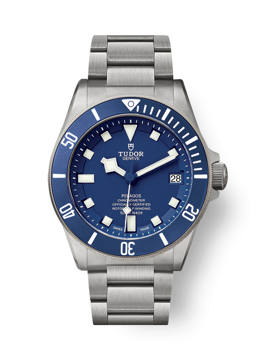 TUDOR Pelagos 42mm titanium and steel case with satin finish - M25600TB-0001 at Prestons