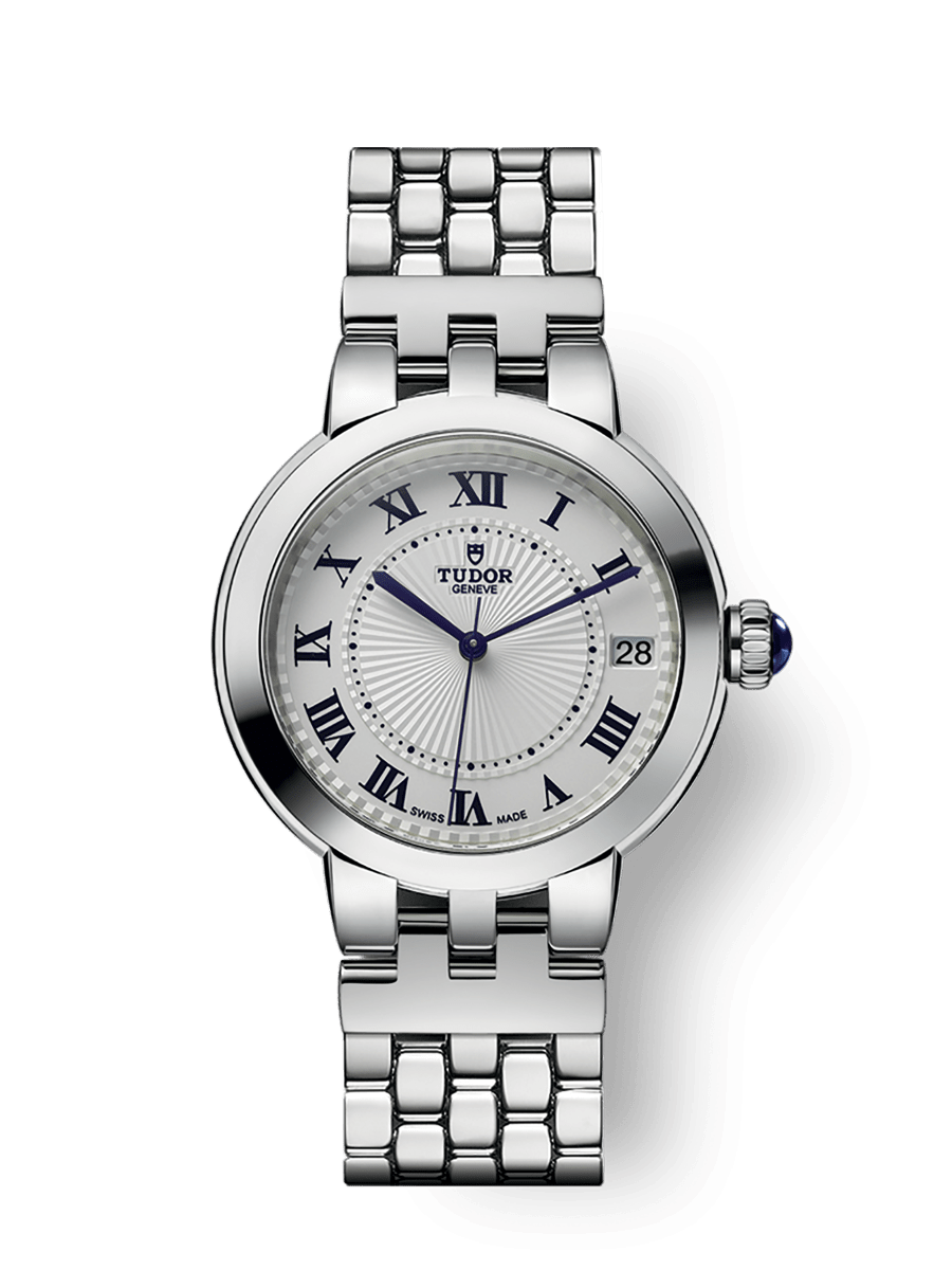 TUDOR Clair de Rose 34mm steel case with polished finish - M35800-0001 at Prestons