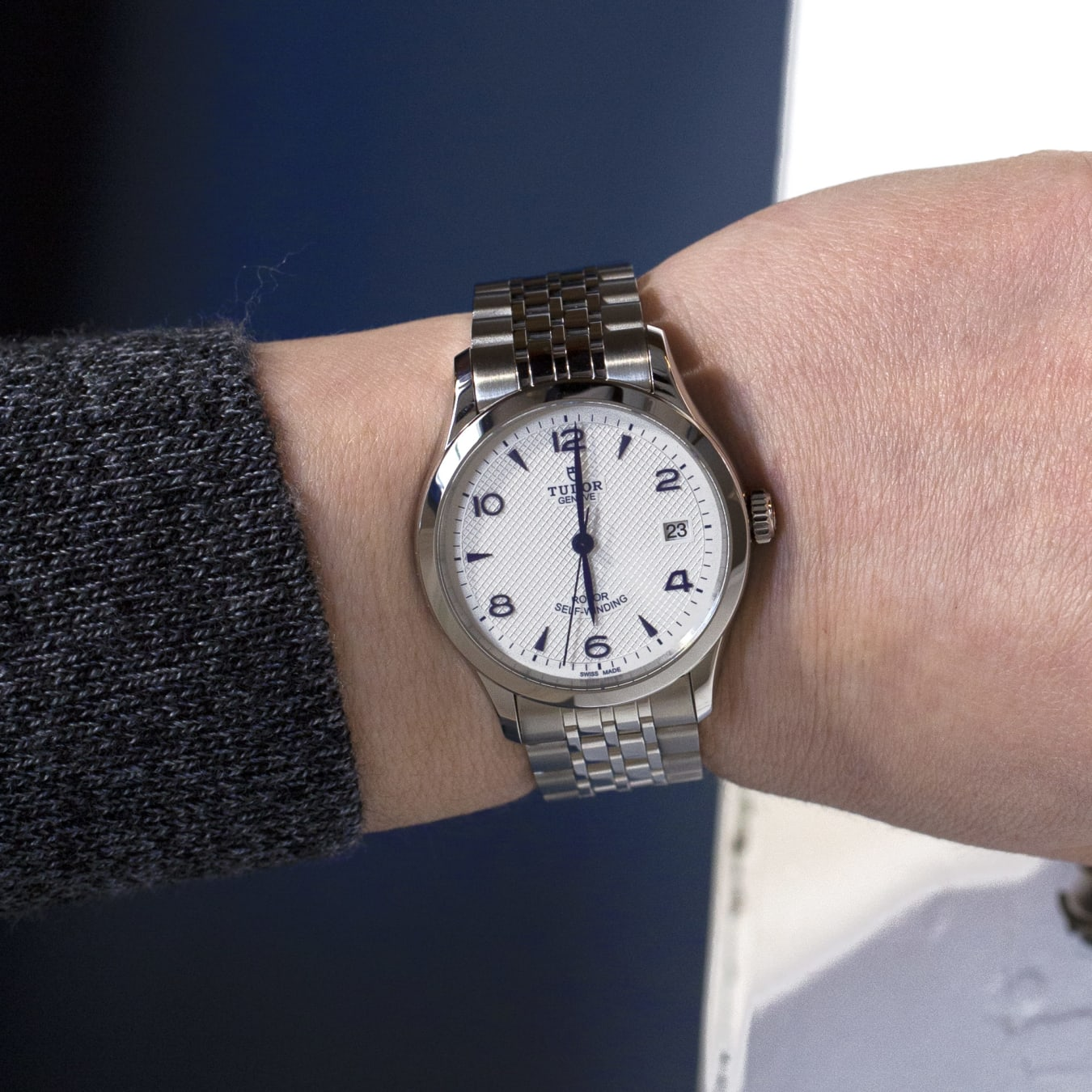 TUDOR 1926 36mm steel case with polished finish - M91450-0005 at Prestons