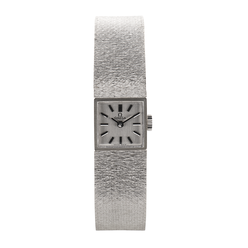 Omega white gold watch clearance