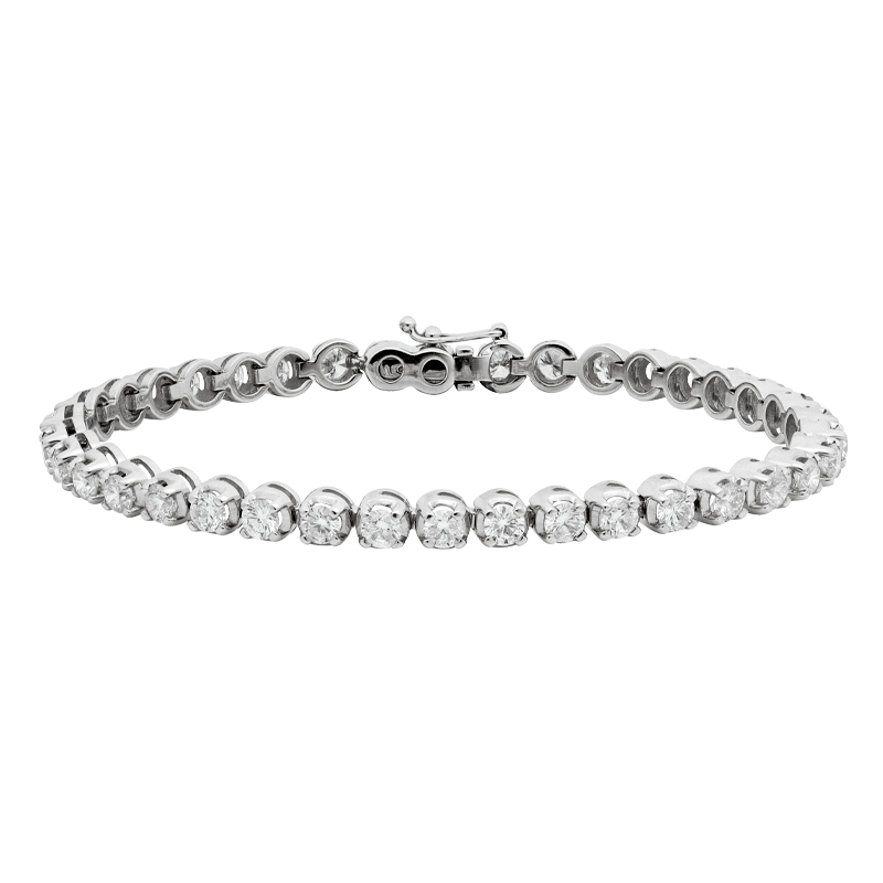 Diamond Tennis Bracelet, 4.00ct