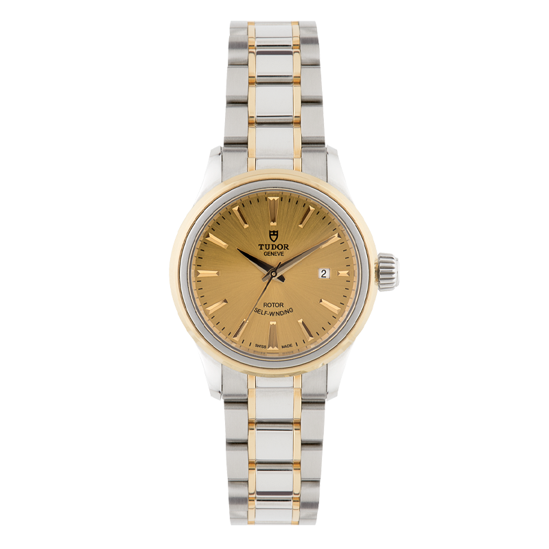 TUDOR, Style, Steel and Yellow Gold