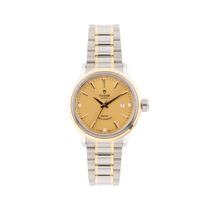 TUDOR, Style, Steel and Yellow Gold