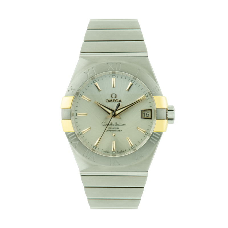 Omega, Constellation, Stainless Steel and 18ct Yellow Gold