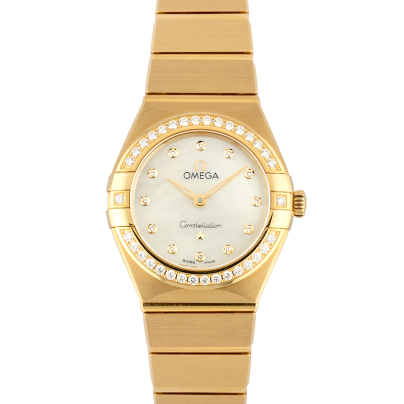 Omega constellation 18kt gold sale