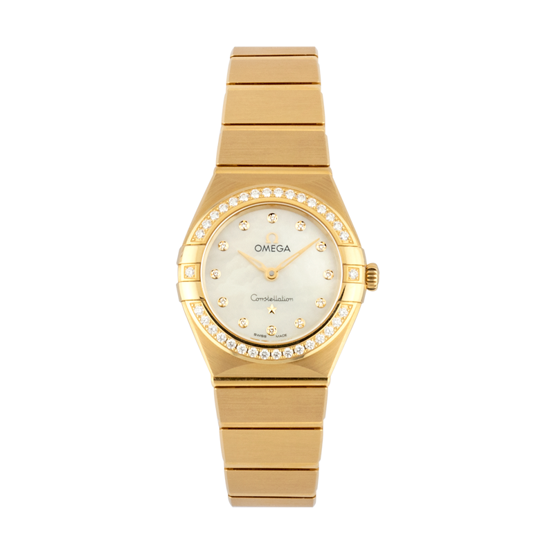 Omega, Constellation Manhattan, 18K Yellow Gold