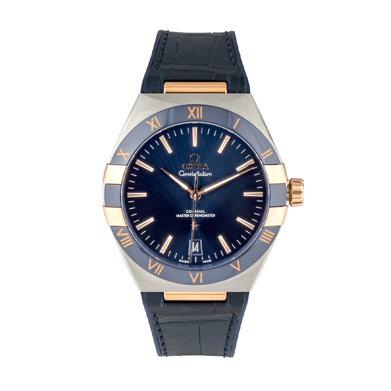 Omega, Constellation, 18K Sedna™ Gold and Stainless Steel