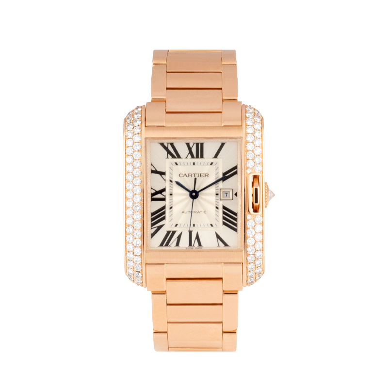 Cartier, Tank Anglaise, 18ct Rose Gold