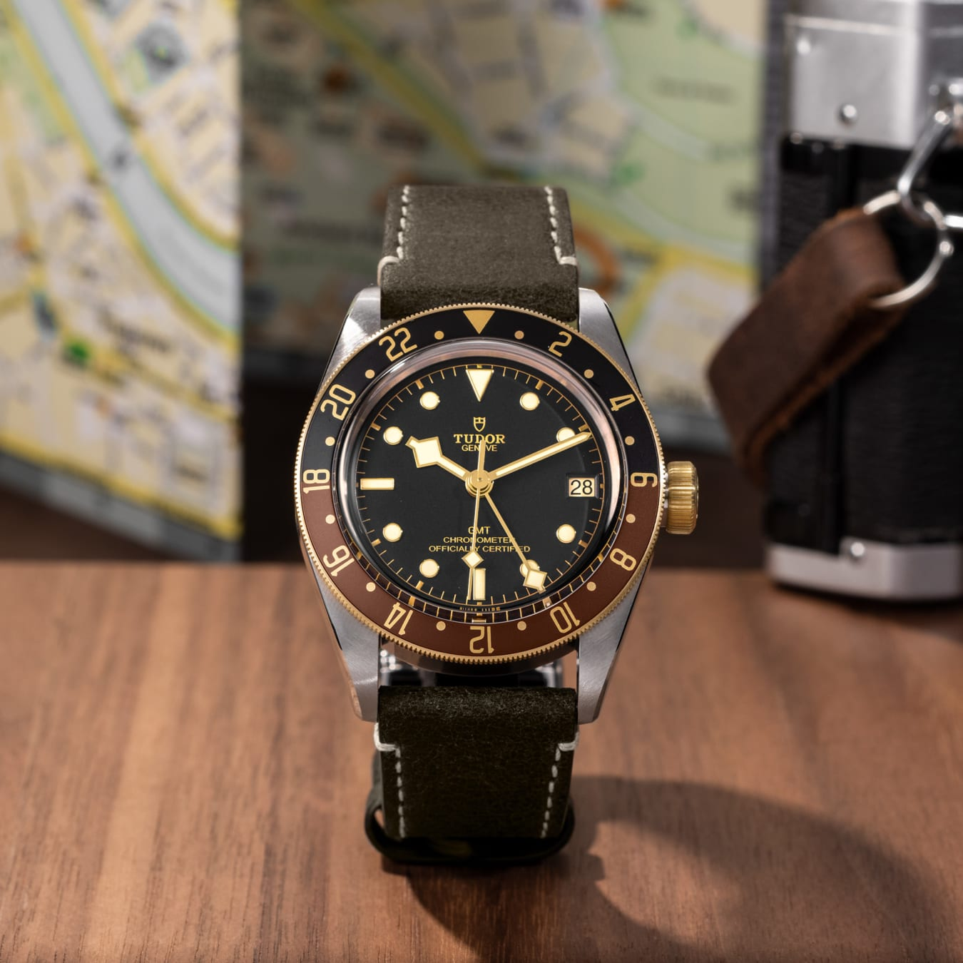 TUDOR Black Bay GMT S&G 41mm steel case with polished and satin finish - M79833MN-0003 at Prestons