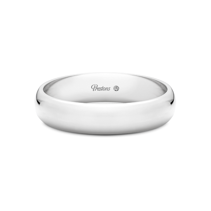 Medium Court Wedding Ring