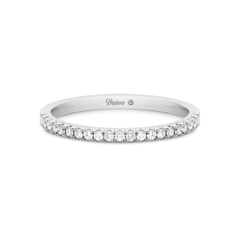 Fishtail Diamond Wedding Ring
