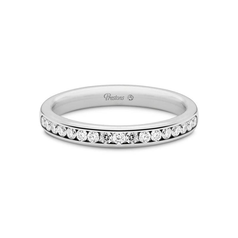 Channel Diamond Wedding Ring