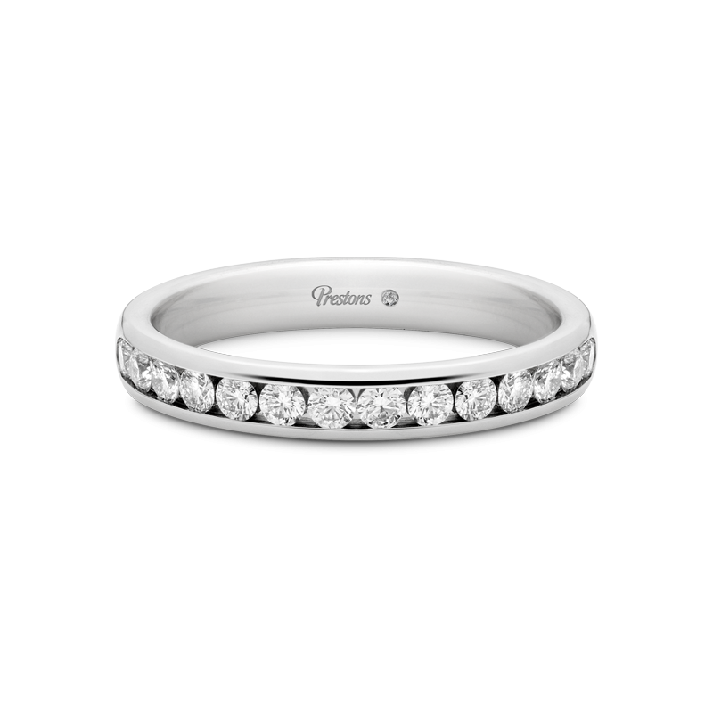 Channel Diamond Wedding Ring