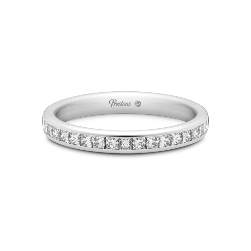 Channel Diamond Wedding Ring