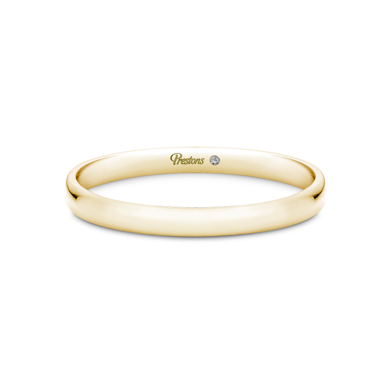 Light Court Wedding Ring