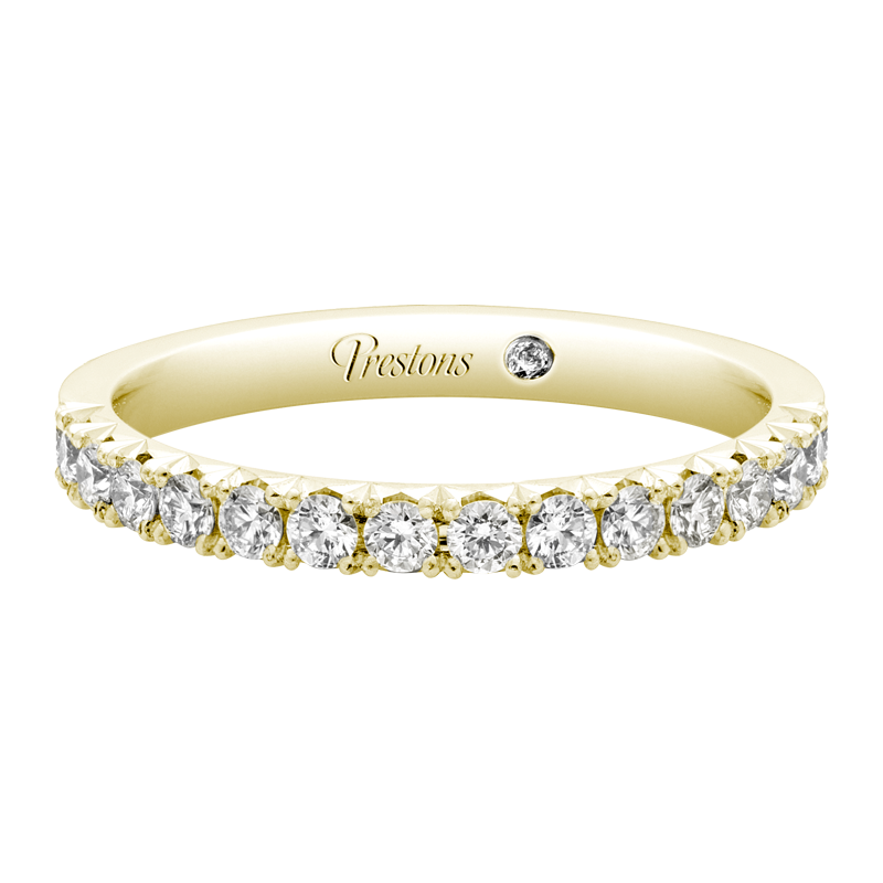 Fishtail Diamond Wedding Ring