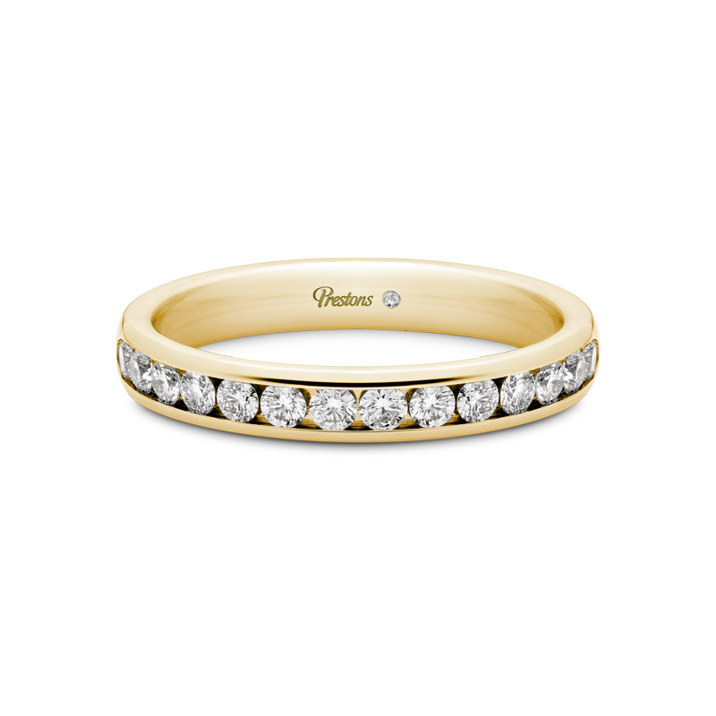 Channel Diamond Wedding Ring