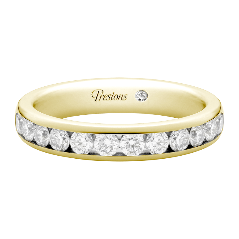 Channel Diamond Wedding Ring