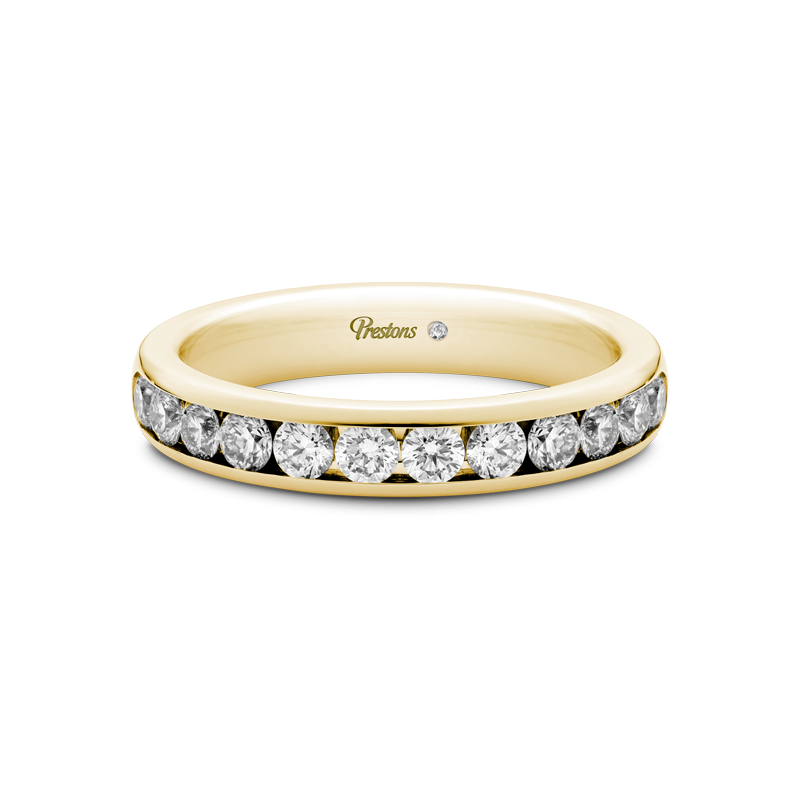 Channel Diamond Wedding Ring