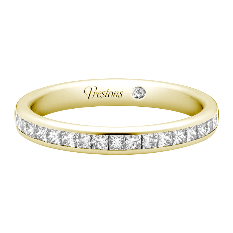 Channel Diamond Wedding Ring