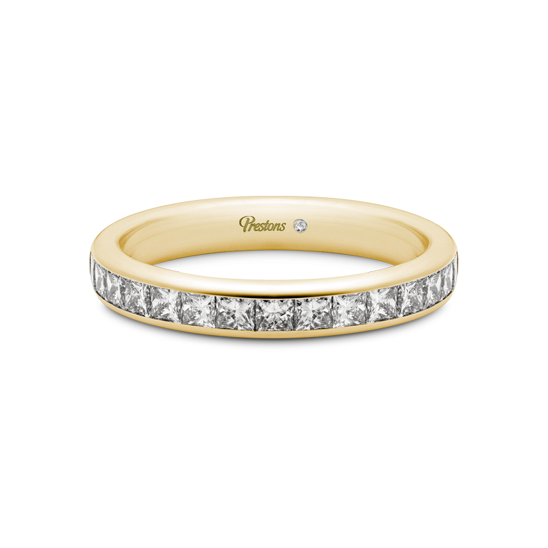 Channel Diamond Wedding Ring