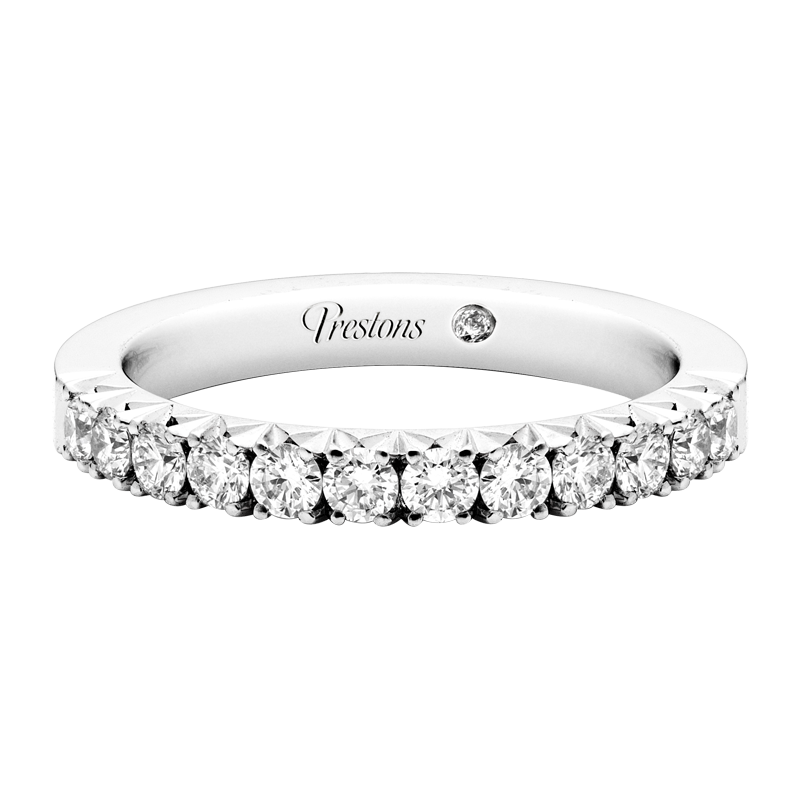 Fishtail Diamond Eternity Ring