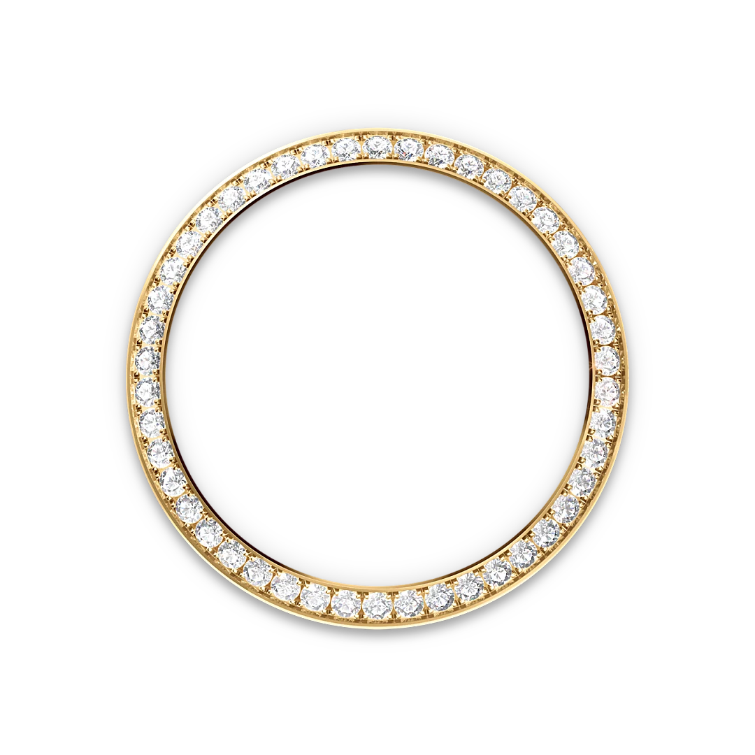 Diamond-set bezel
