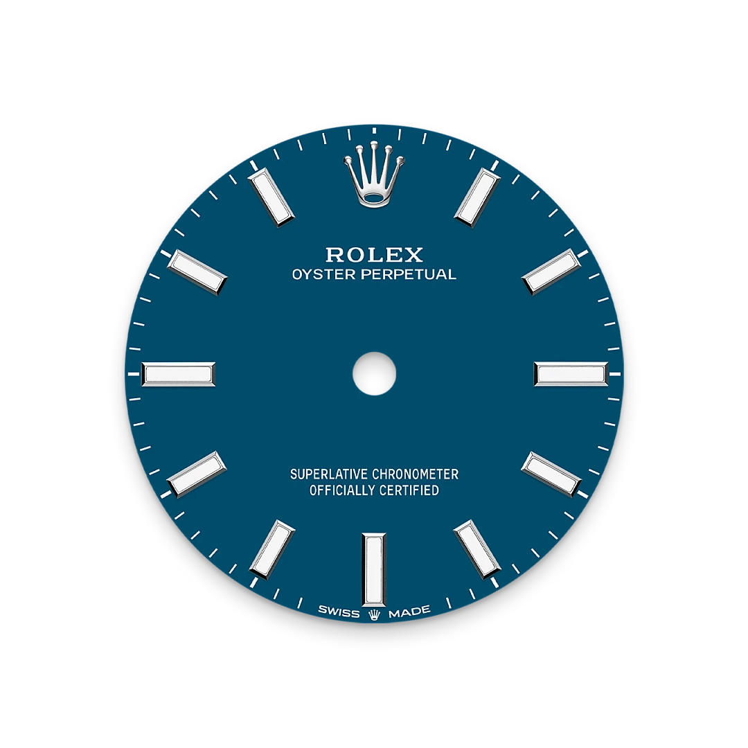 Blue dial