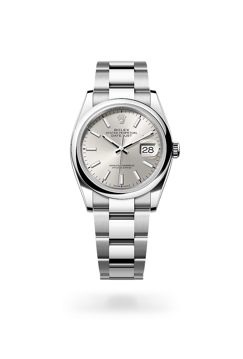 Rolex Datejust 36 in Oystersteel, M126200-0002 at Prestons