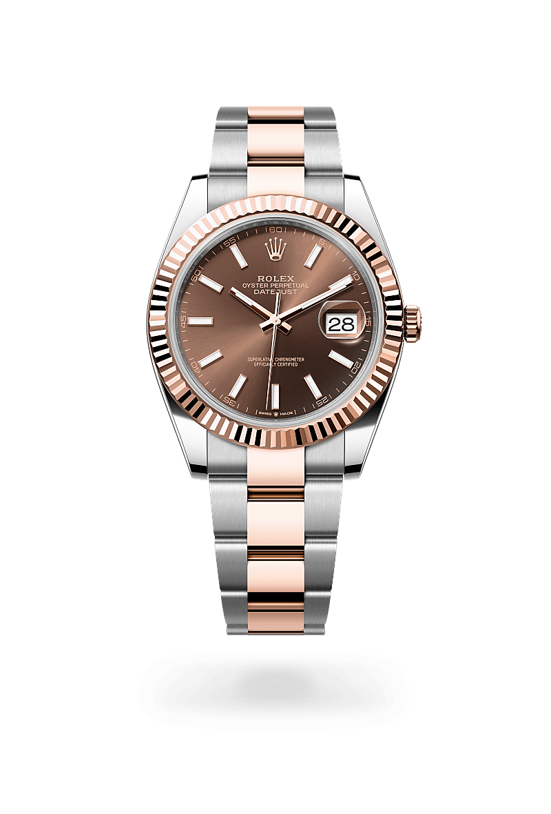 Rolex Datejust 41 in Everose Rolesor - combination of Oystersteel and Everose gold, M126331-0001 at Prestons