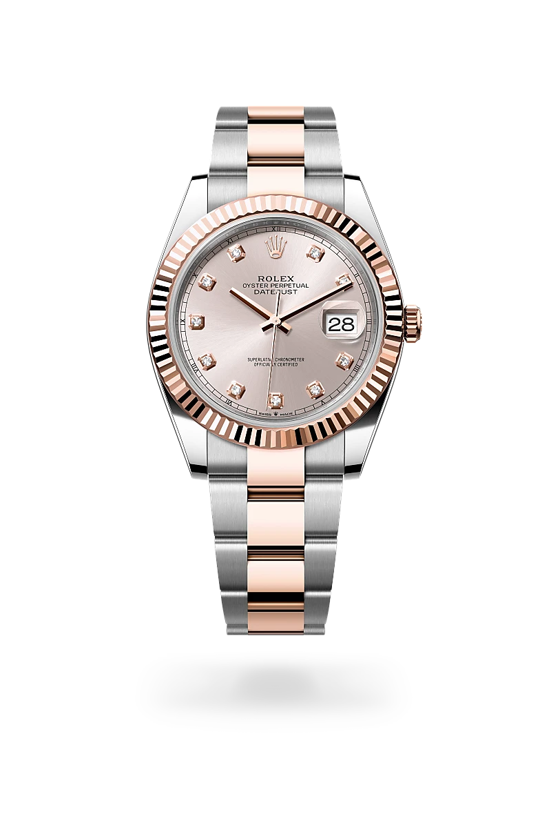 Rolex Datejust 41 in Everose Rolesor - combination of Oystersteel and Everose gold, M126331-0007 at Prestons