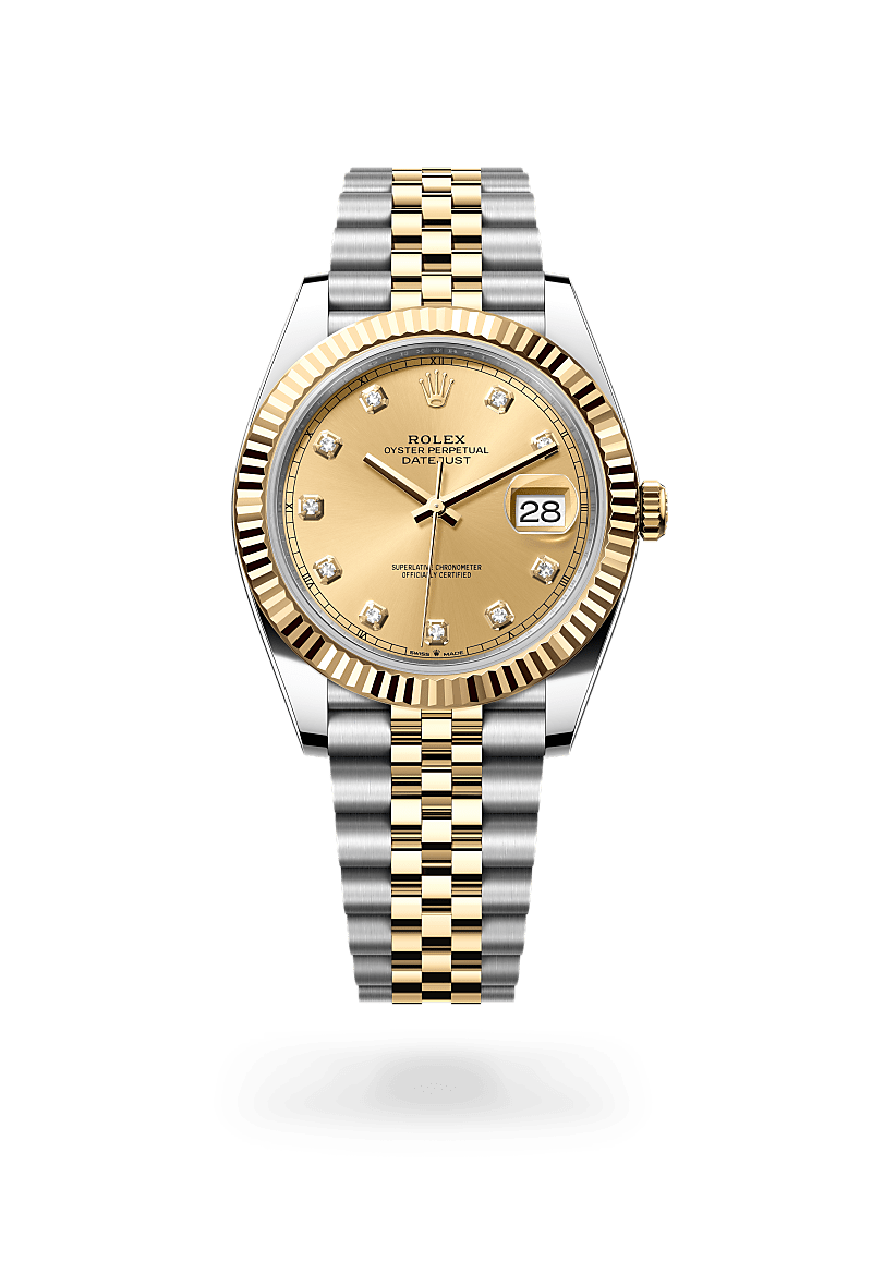 Rolex Datejust 41 in Yellow Rolesor - combination of Oystersteel and yellow gold, M126333-0012 at Prestons