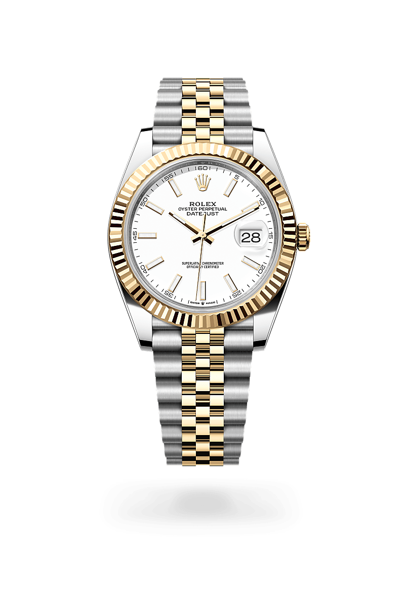 Rolex Datejust 41 in Yellow Rolesor - combination of Oystersteel and yellow gold, M126333-0016 at Prestons