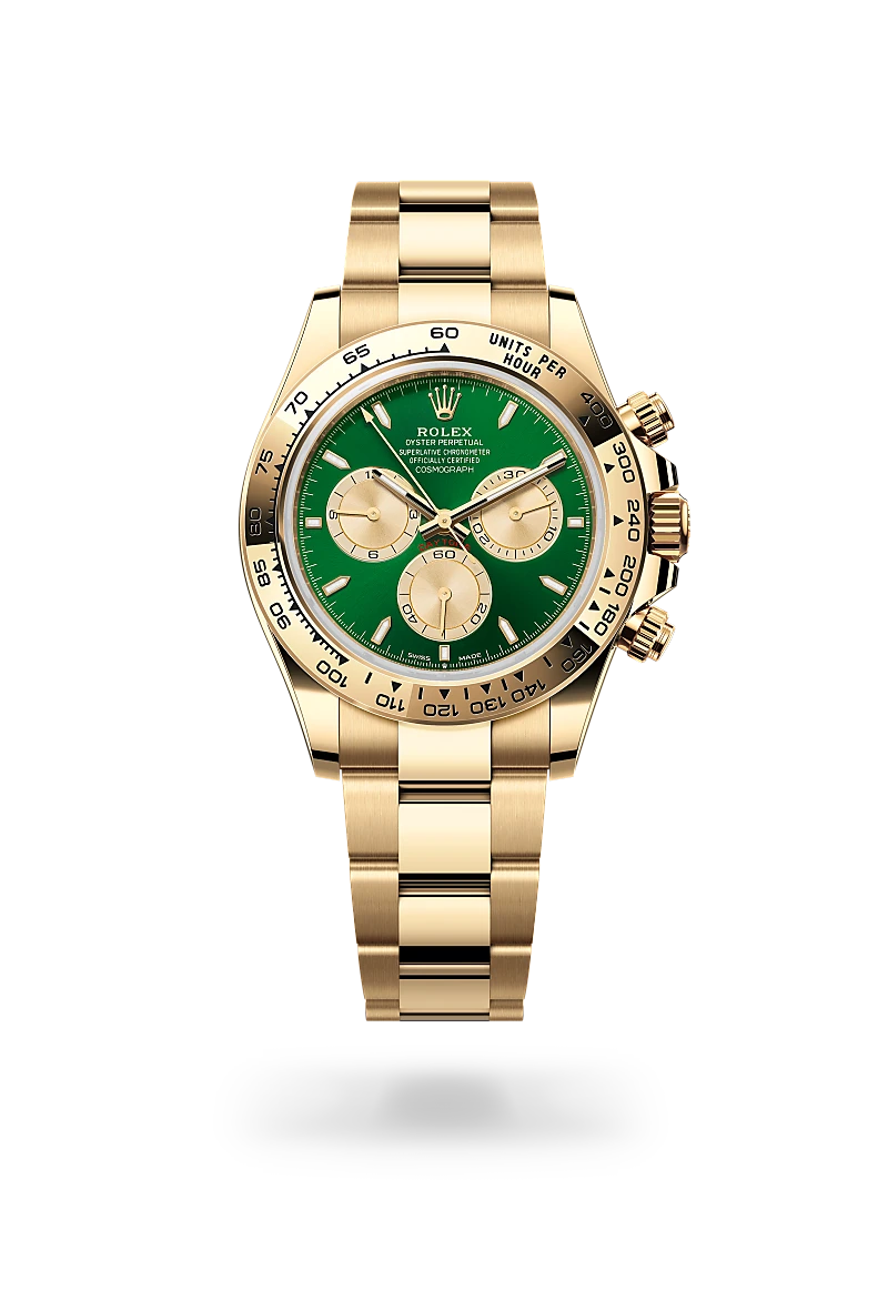 Rolex Cosmograph Daytona in 18 ct yellow gold, M126508-0008 at Prestons