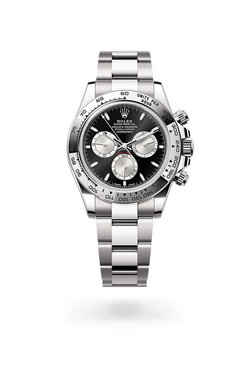 Rolex Cosmograph Daytona in 18 ct white gold, M126509-0001 at Prestons