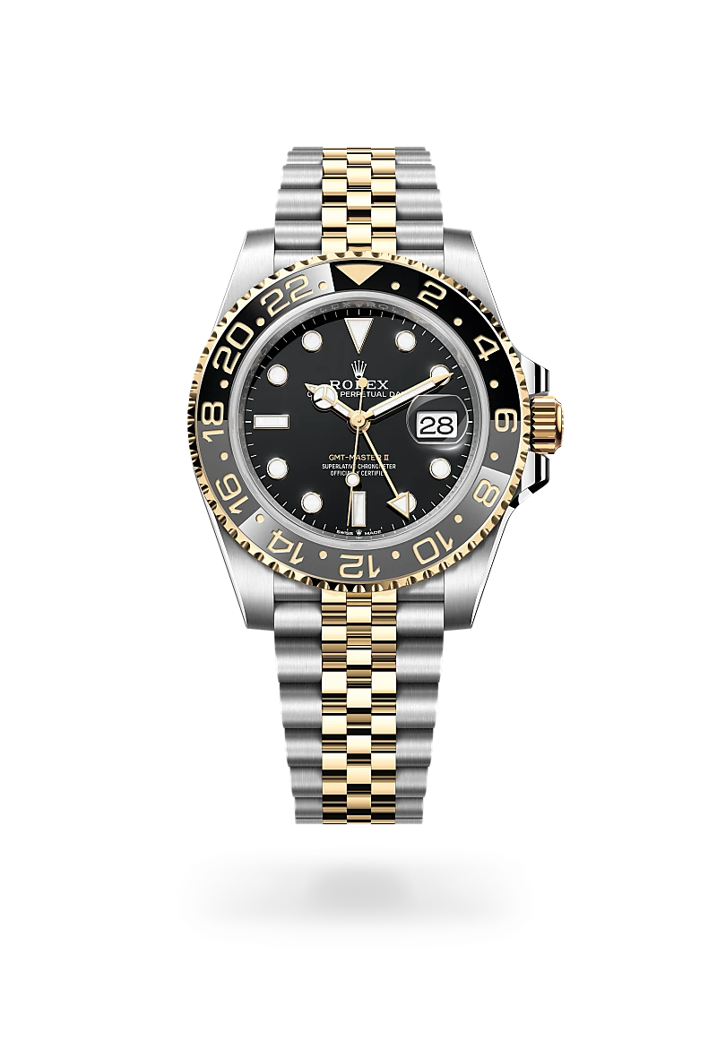 Rolex GMT-Master II in Yellow Rolesor - combination of Oystersteel and yellow gold, M126713GRNR-0001 at Prestons