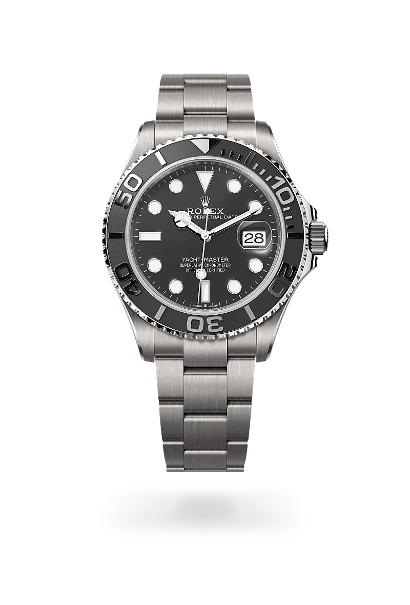 Rolex Yacht-Master 42 in RLX titanium, M226627-0001 at Prestons