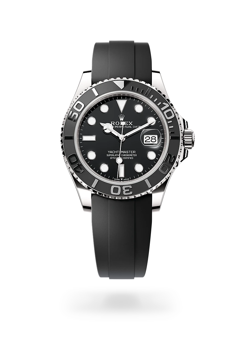 Rolex Yacht-Master 42 in 18 ct white gold, M226659-0002 at Prestons