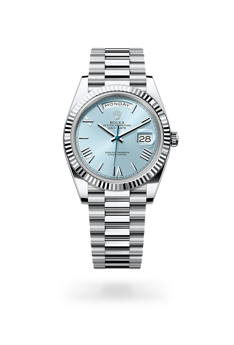 Rolex Day-Date 40 in Platinum, M228236-0012 at Prestons
