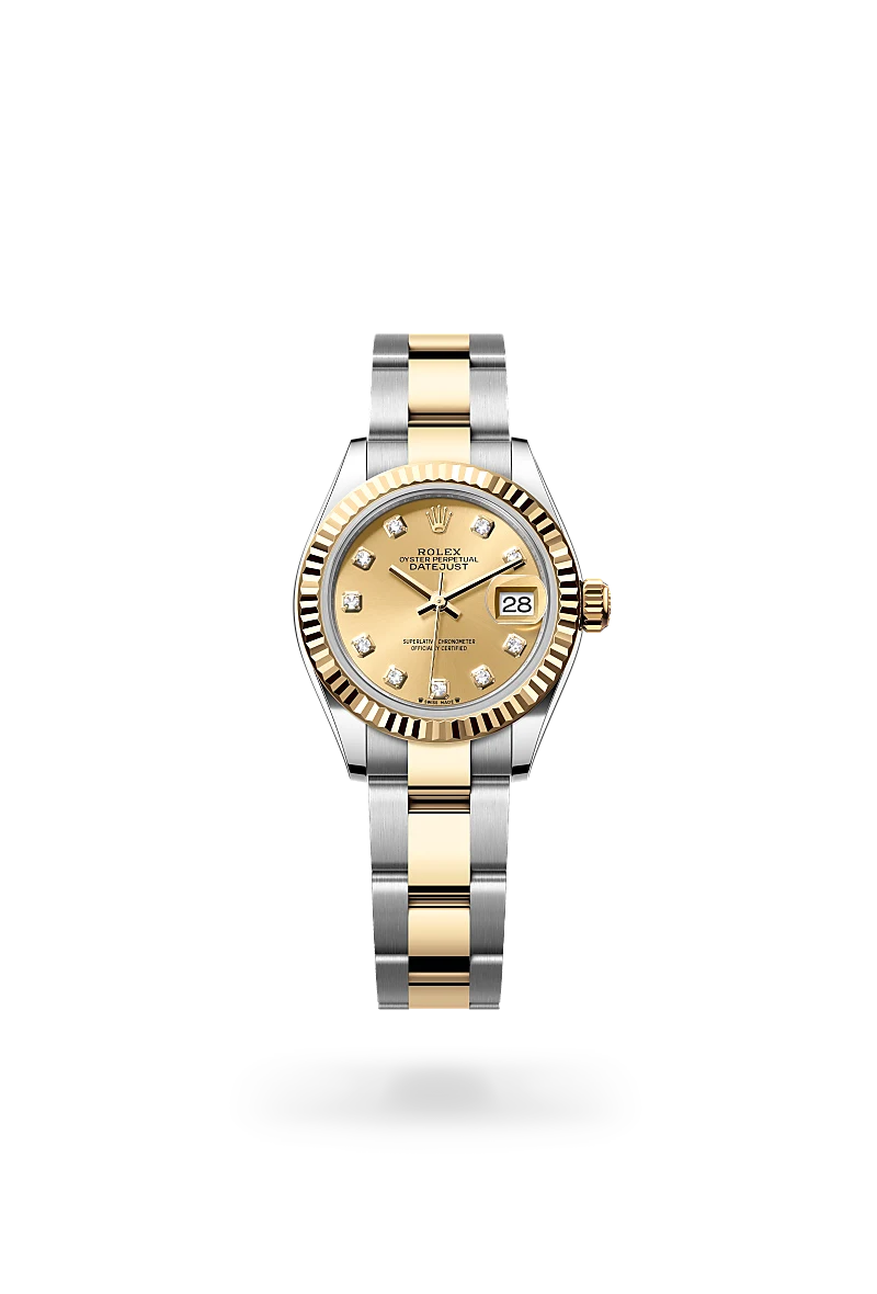 Rolex Lady-Datejust in Yellow Rolesor - combination of Oystersteel and yellow gold, M279173-0012 at Prestons