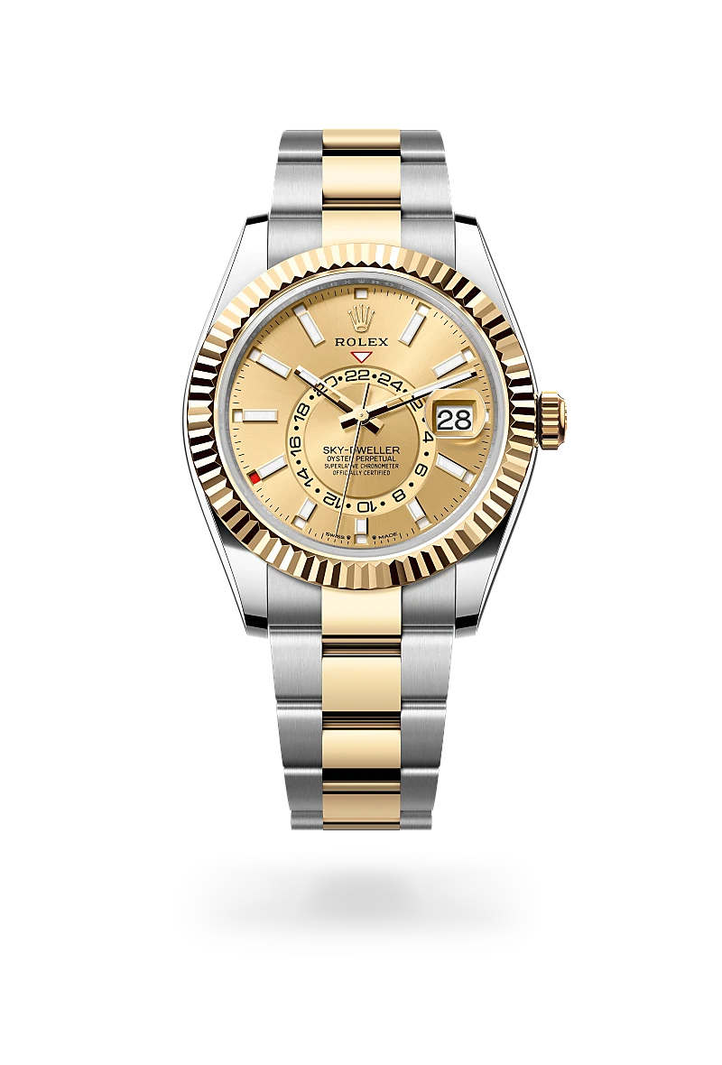 Rolex Sky-Dweller in Yellow Rolesor - combination of Oystersteel and yellow gold, M336933-0001 at Prestons