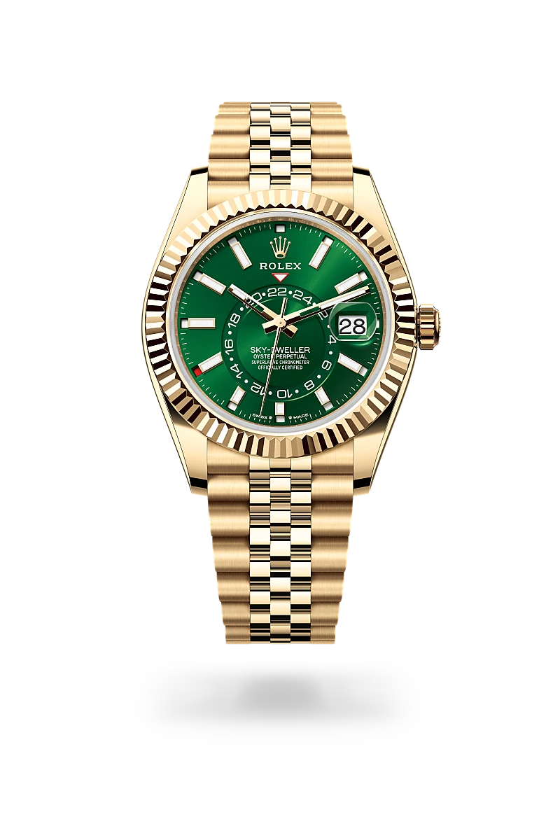 Rolex Sky-Dweller in 18 ct yellow gold, M336938-0008 at Prestons
