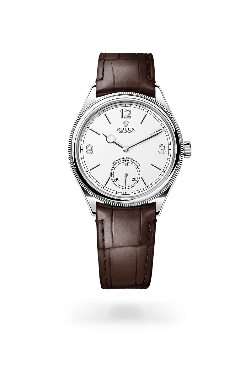 Rolex 1908 in 18 ct white gold, M52509-0006 at Prestons