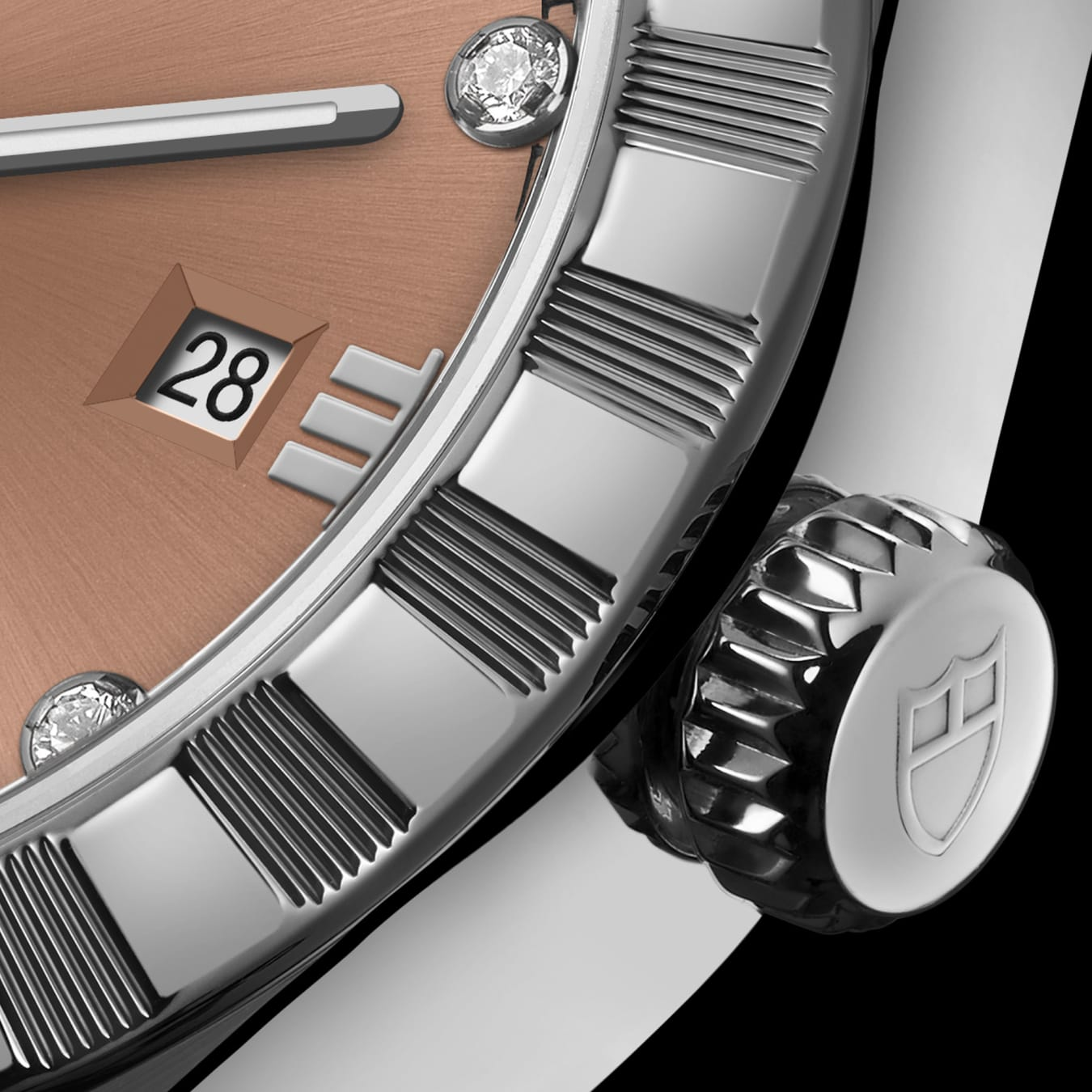 TUDOR Royal 41mm steel case with polished and satin finish - M28600-0011 at Prestons
